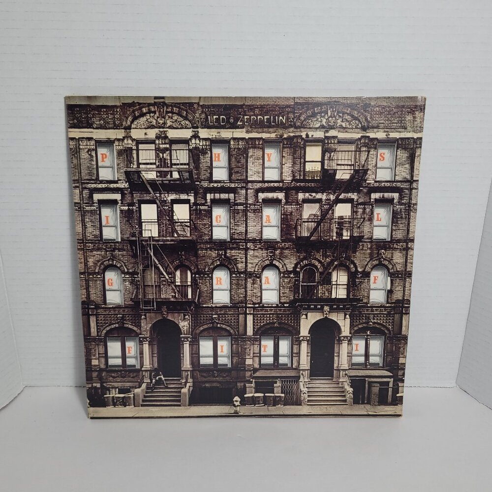 Led Zeppelin ‎Physical Graffiti 1975 Pressing Swan Song 2LP Vinyl Records VG